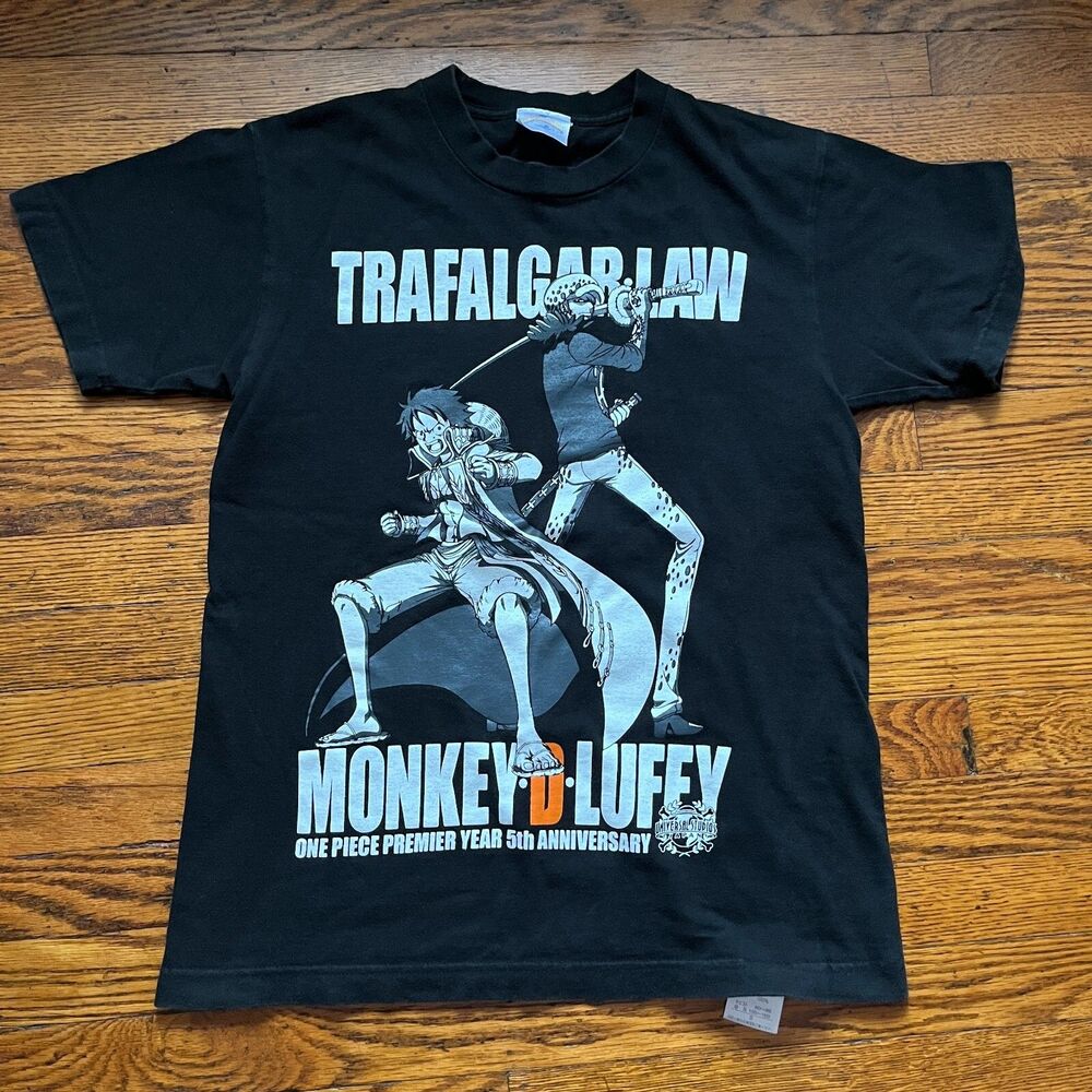 Universal Studio Japan Exclusive One Piece 5th Year Anniversary T-Shirt Black Sm